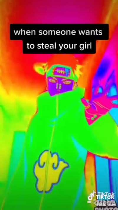 Steal my girl and know the p a i n (no hate to the guy tho)