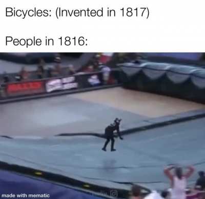 The struggle was real back then