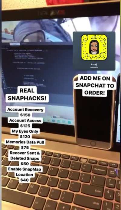 Mann this bitch fine as fuckkk 😩😩😩!! If y&rsquo;all want anybody here needs account hacks like account recovery , account access , my eyes only , &amp;amp; more&hellip; hit &ldquo;NAEQUALITY&rdquo; on Snapchat to order! 50K TELEGRAM GROUP WITH PROOF IN COMMENTS 🗣📨‼️
