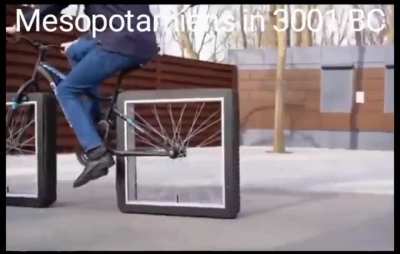Wheel invented: 3000 BC