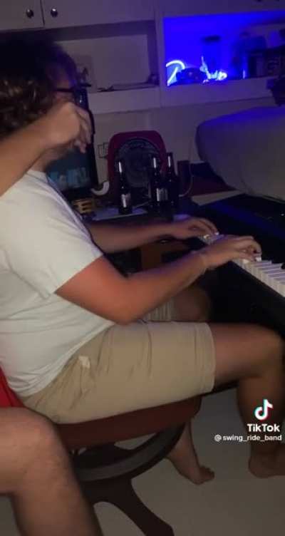He blew a .08 on the harmonica