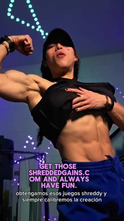 Day 12 of me flexing until I reach 1 Million/ Have my own Fornite skin and Marvel notices my socials full flexis video at shreddedgains.com #shreddedgains.com #musclegoddess #carolynemarquez #1zillion #series
