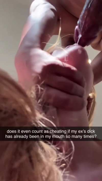 Does it even count as cheating?