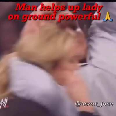 Randy Orton saving this poor woman&acirc;s life &eth;&eth;&frac34; 