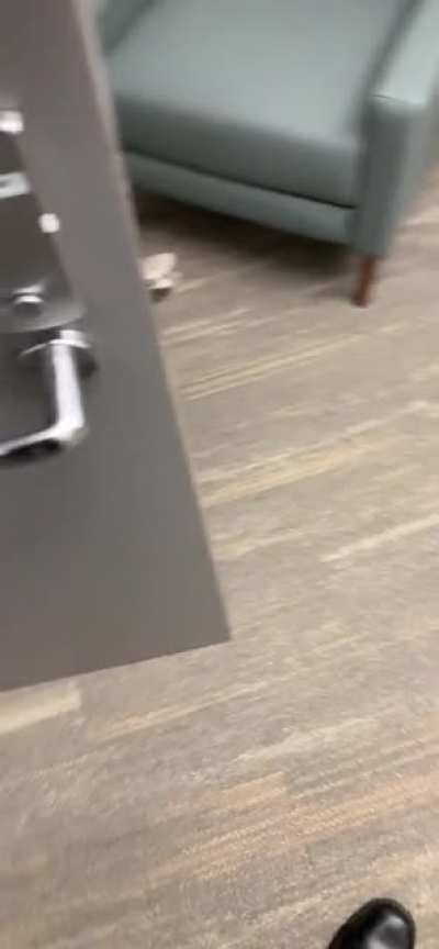 Everyone left early for thanksgiving, being alone at the office freaks me out