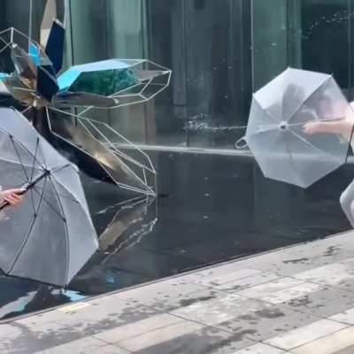 How Brella fighting other Brella player