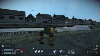 Prototyping a battlemech for urban PvP combat