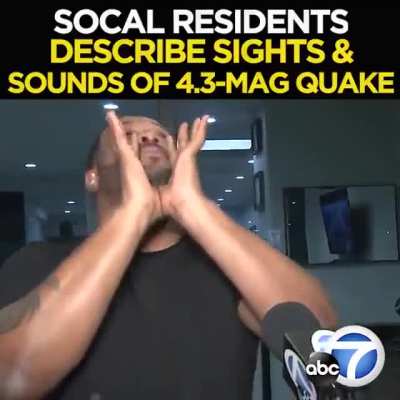 Brilliant interview about tonight&rsquo;s earthquake&hellip;