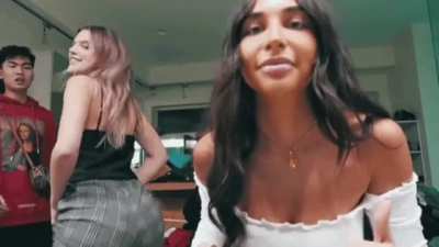Alissa&lsquo;s ass vs Chantel&lsquo;s boobs