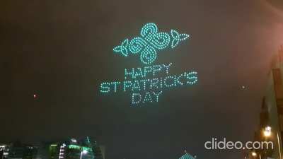Drones for paddy&rsquo;s day