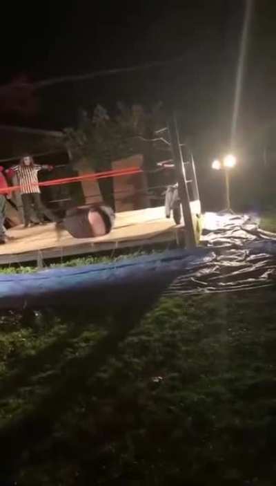 Backyard wrestling seems fun.