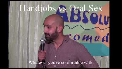 Handjobs vs Oral Sex