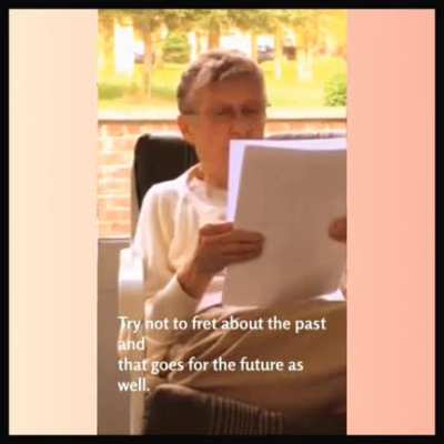My 91 yr old grandma isn&rsquo;t doing great right now. So she wrote a speech that concludes with her best pieces of life advice. This is what true acceptance looks like