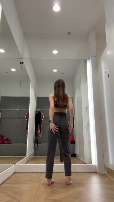 this tiny ass is is definitely hungry for more