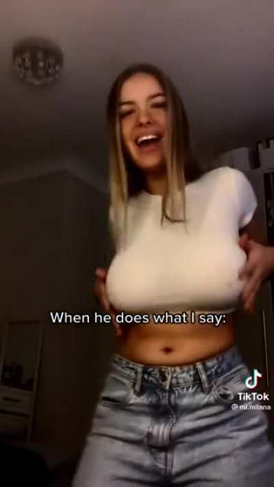 Milana huge jugs