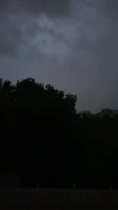 Singapore&rsquo;s epic thunderstorm last night #singapore #lightning
