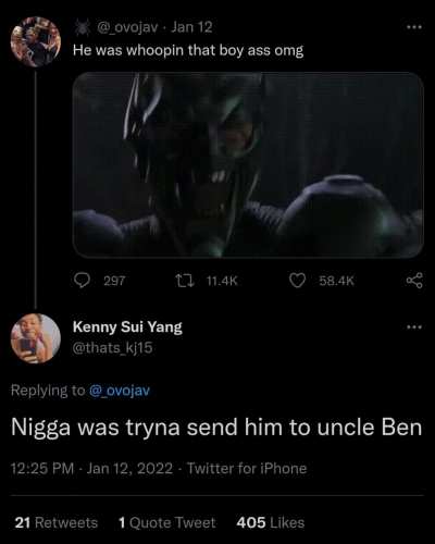 No because MCU Spiderman could NEVER take a curb stomping like this
