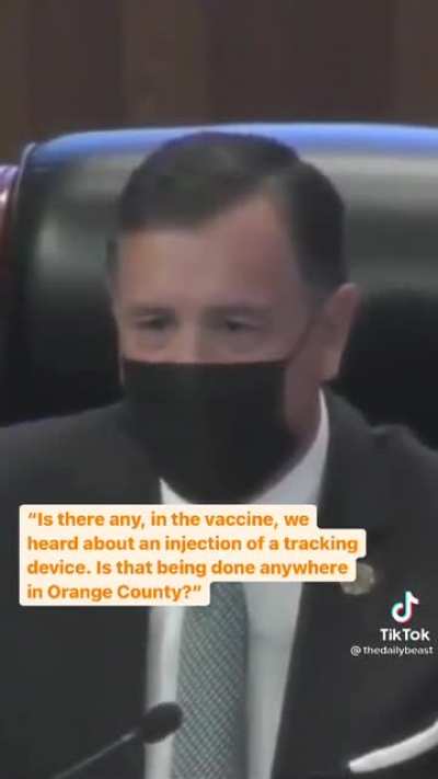 I heard the vaccine contains a tracking device