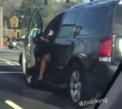 With a cop sitting right there watching it all