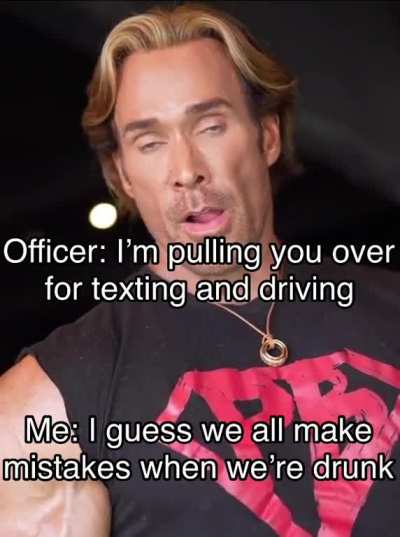 I’m sure he’ll understand