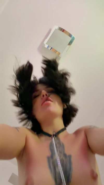 I'm feeling super turned on today, my tits are exposed and my clit is throbbing