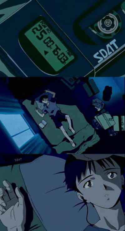 "You are the only one" is my favorite song from the show's background music. Shinji has immaculate taste in music.