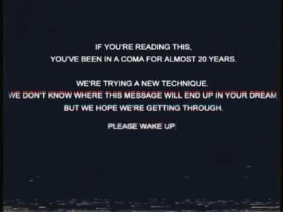 Wake up.