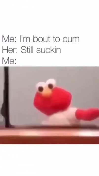 Lucky Elmo.
