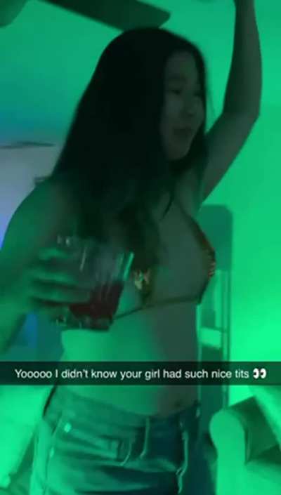 What would you do if your girlfriend was acting like this at a party ? [F]