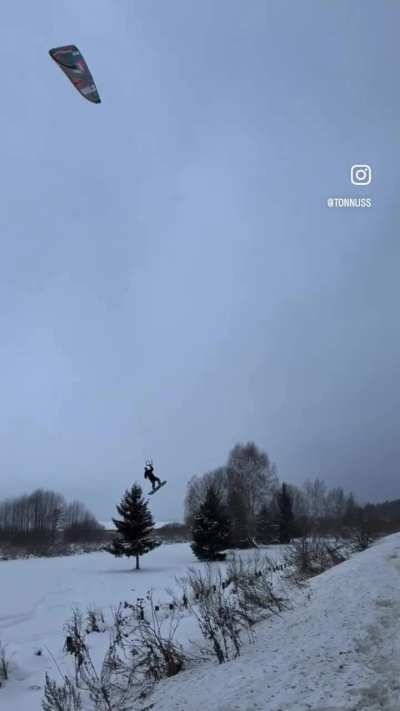 Winter kites