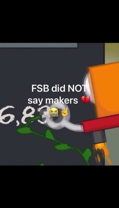 No fsb don&rsquo;t say that 💔