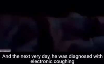 Electronic coughing