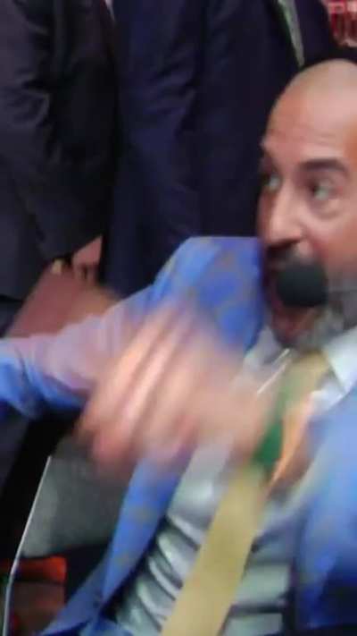 Commentary team&rsquo;s reaction to Izzy&rsquo;s KO over Alex Pereira
