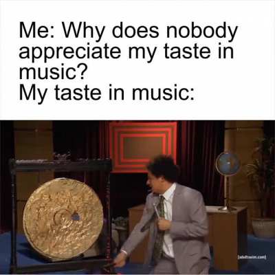 All of us here be like: