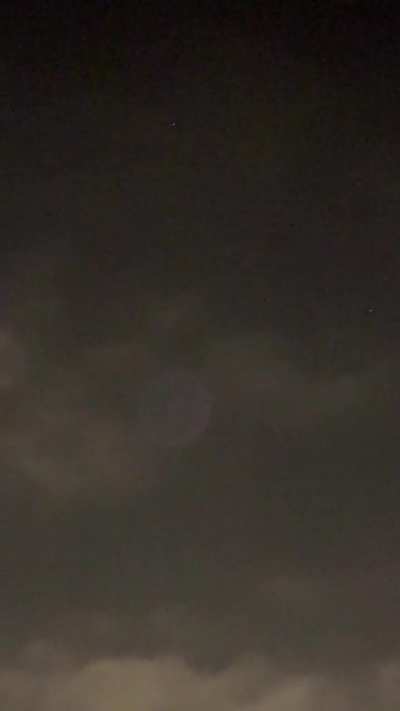 Arrow missile intercepting an Iranian ballistic missile over Israel (re uploaded)
