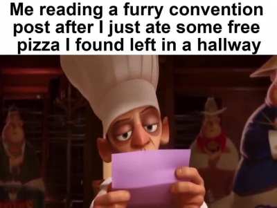 Salty pizza