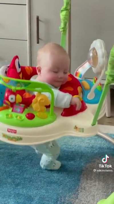 Falling asleep on the job