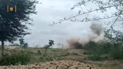 Natogyi People's Defense Force IED Attack on a Dump Truck used for Transport by the Myanmar Army (July 21st)