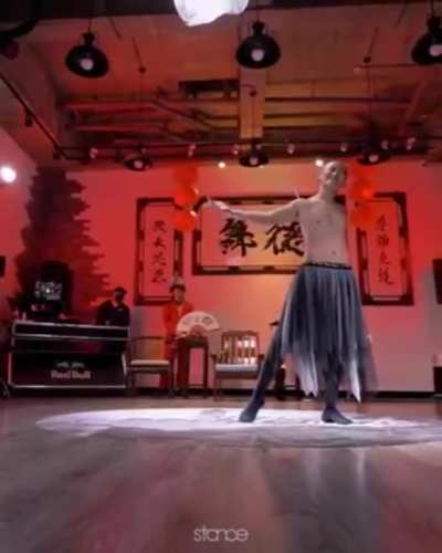 Taiwan sword dancing.
