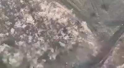 Russian garbage scattered all over Soledar