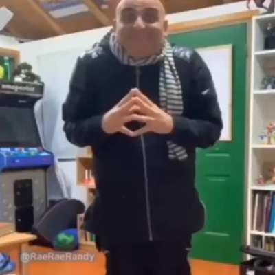 El panadero con el pan