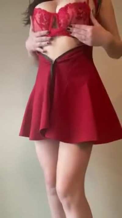 do you like what&rsquo;s under my easy access dress? [OC]