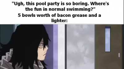 "How can pool parties possibly be turned into a platformer?"