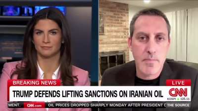 Given he heavily criticized President Obama for making cash payments to Iran, I asked President Trump about why he’s lifting sanctions on Iran that could ultimately give them some $14 billion from oil at sea. “I don’t think they’re getting the money.”