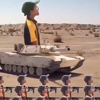 Pakistanlı &ccedil;ocuk ordu oluyor