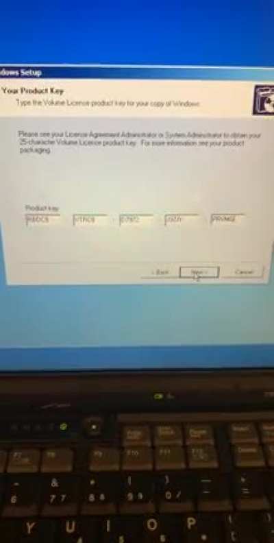 Windows upgrades I swear