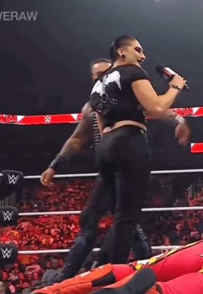 Rhea Ripley's fat ass