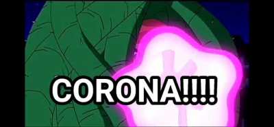 How gwen created the "Corona virus". Gwen's spell "Corona" was actually a cursed on kevin, years later, Kevin and Gwen went on vacation in China after Gwen graduated, Kevin accidentally sneezed on a bat stew, the curse was moved to the man who ate the bat