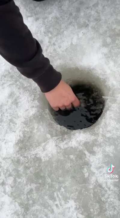 Ice fishing