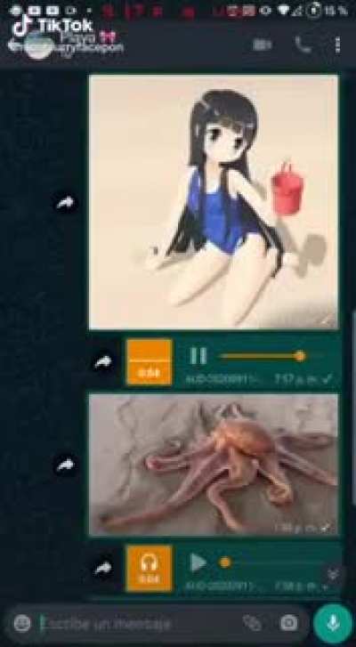 Que lindo un p&uacute;lpito 🐙